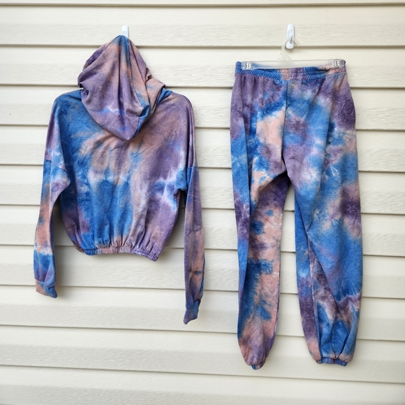 Matching tie dye altar'd state sweats track suit - Picture 4 of 4